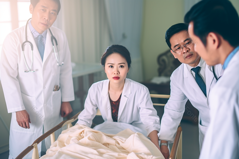 医生医院治疗救护急救中的医护人员手推病床,高清,摄影图,摄影图片,图片大全,摄影图免费下载